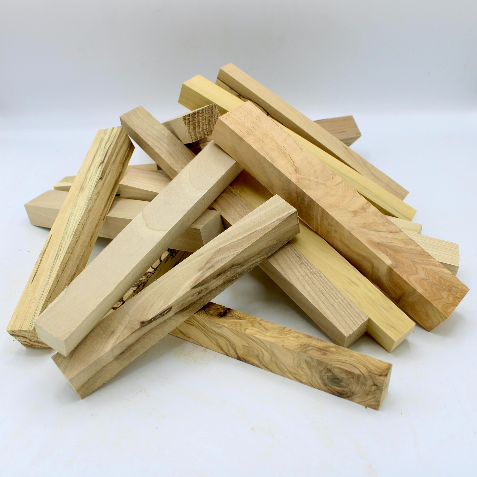 Carrelets de Bois pour stylos, lots d'essences variés pour fabrication de stylos, cuillères à miel et autres petits objets bois – Image 4