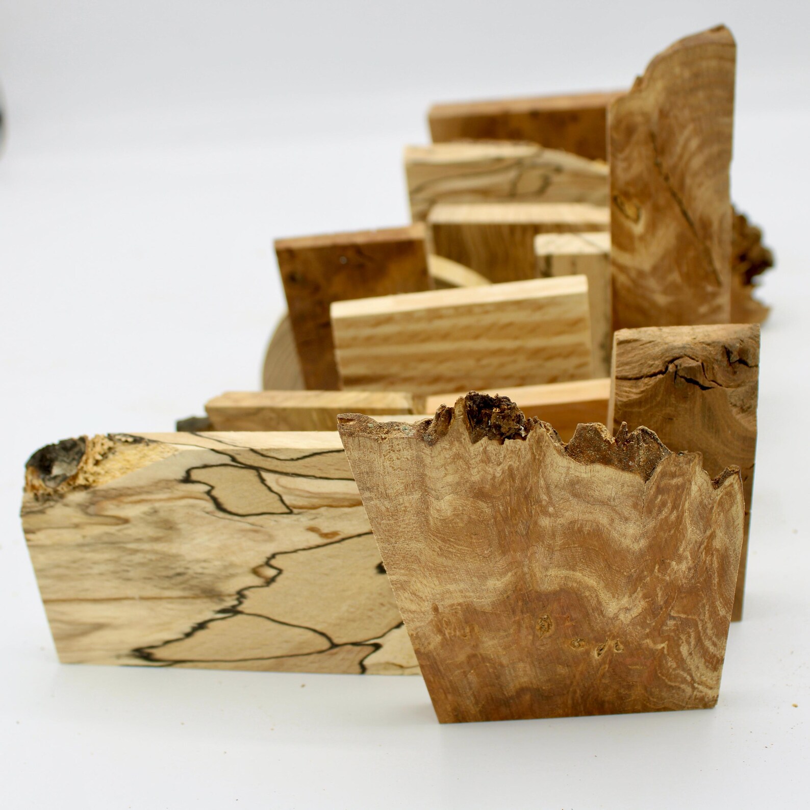 Petits bois carrés d'exception pour créations bijoux ou petites pièces en bois – Image 4