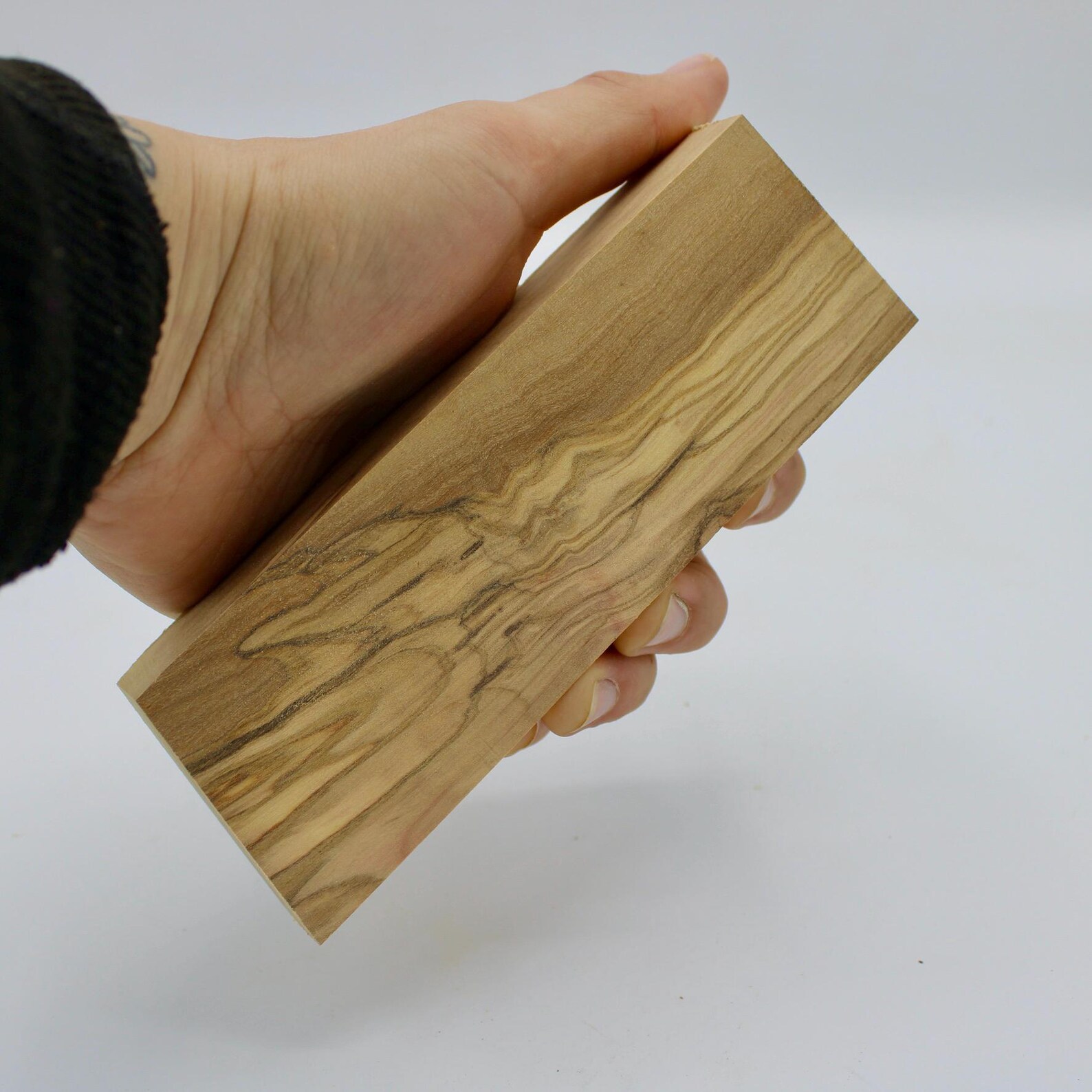Blocs de bois pour manche de couteaux, bois d'oeuvre pour couteliers Noyer et hêtre échauffé – Image 4