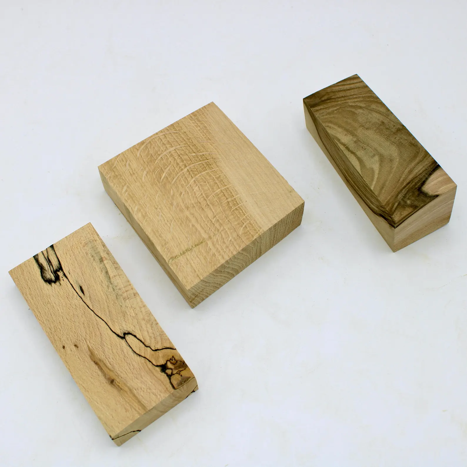 Cubes et rectangles de bois pour sculpture création petits objets pour fabrication Intarsia, marqueterie, couteaux, bijoux, sculpture, déco, – Image 4
