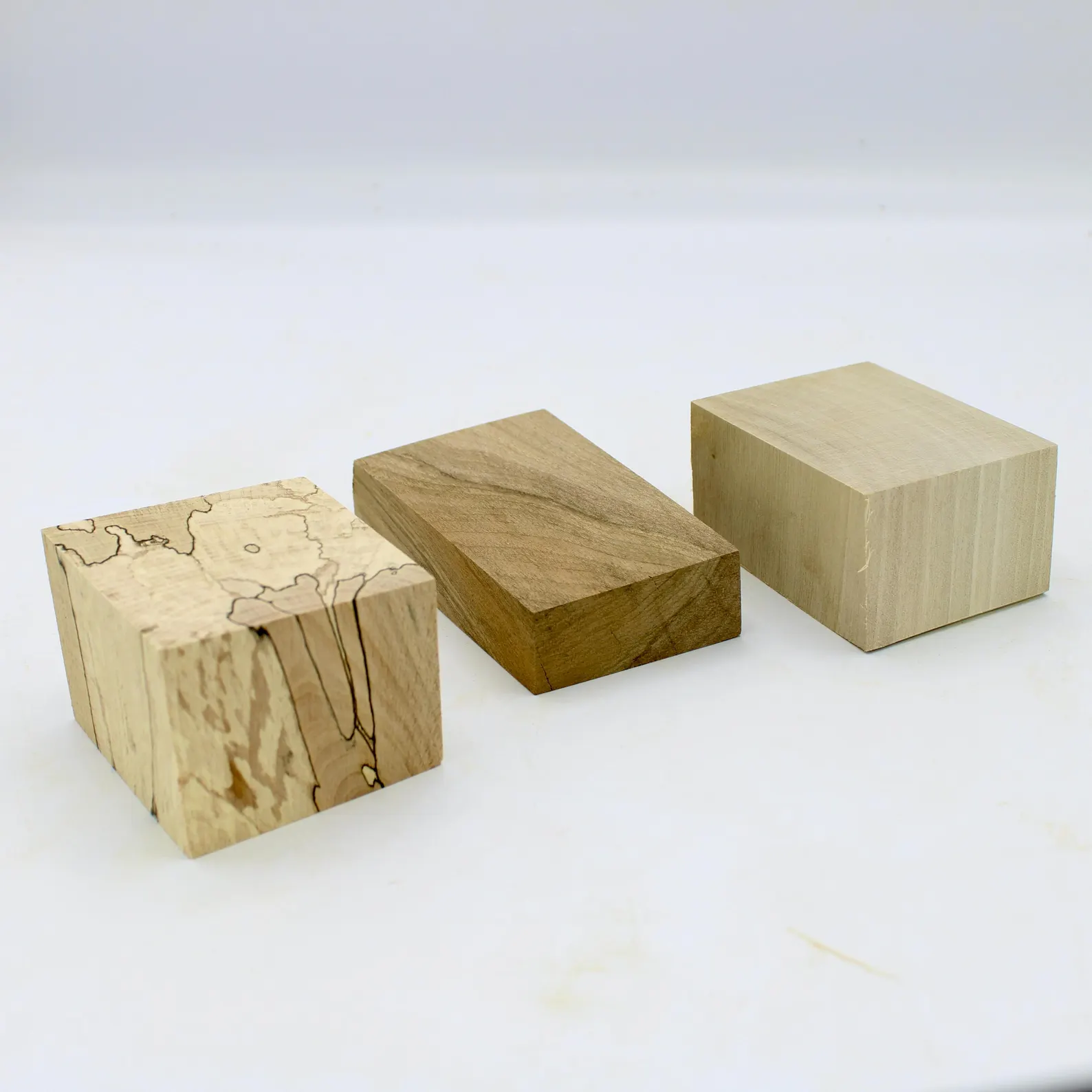 Cubes et rectangles de bois pour sculpture création petits objets pour fabrication Intarsia, marqueterie, couteaux, bijoux, sculpture, déco, – Image 8